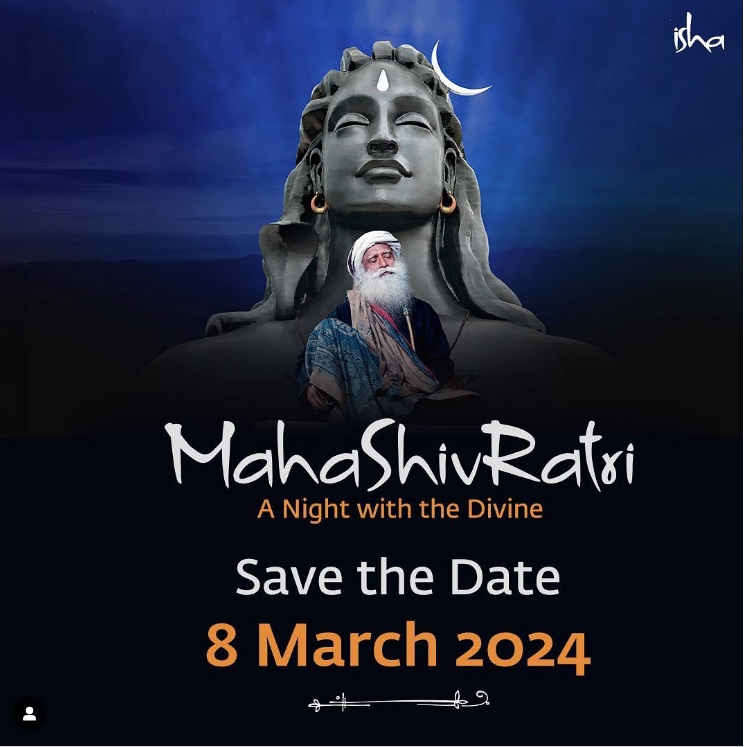 Isha Maha Shivaratri, Online, 08.Mar.2024 Indian Moms Zurich